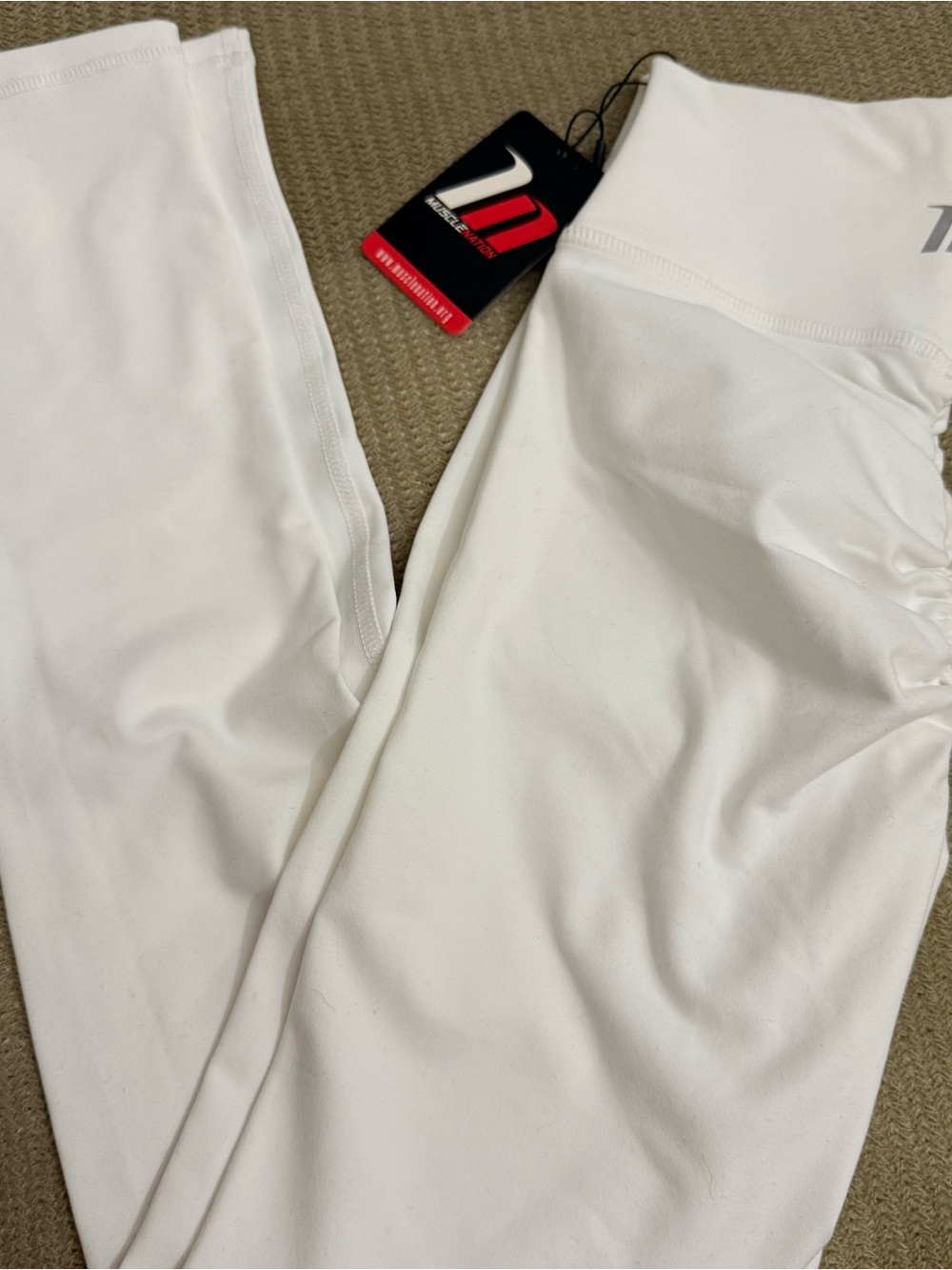 Women’s High-Waist Performance Leggings - White